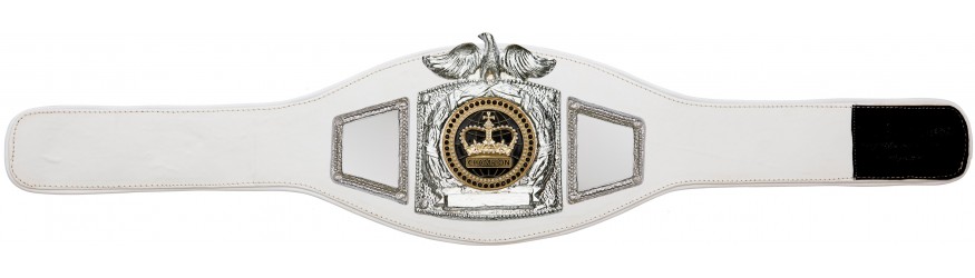 PROEAGLE BLACK CHAMPION CROWN CHAMPIONSHIP BELT - PROEAGLE/S/BLKGEM - AVAILABLE IN 6+ COLOURS